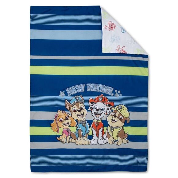 PAW Patrol -  Kids' 4pc Toddler Bed Set Blue - Picture 3 of 5